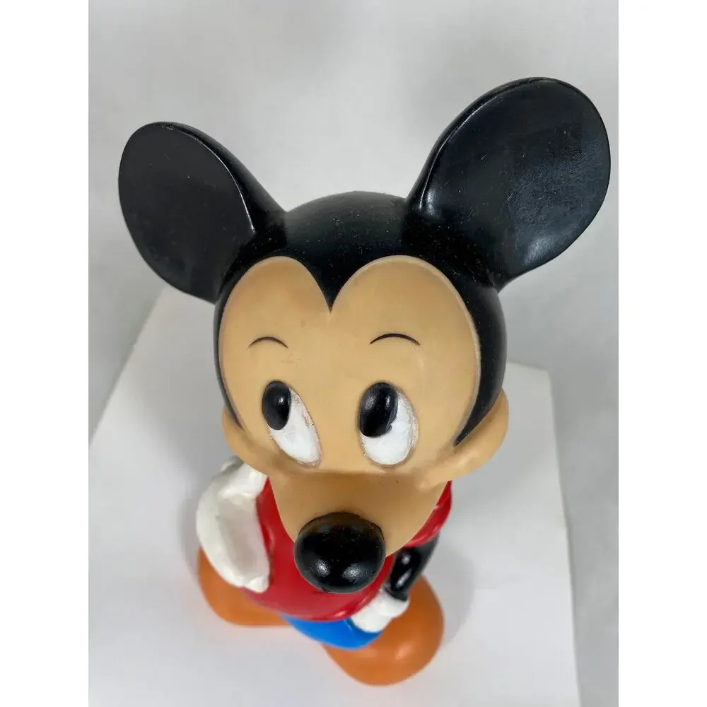 ILLCO Walt Disney Co. Mickey and Mini Mouse Vintage Vinyl Rubber Bank